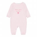 Pink Knitted Babygro_4332
