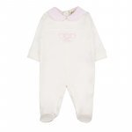 Pink organic babygro_7250