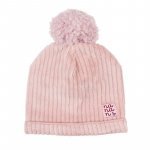 Pink Ribbed Hat_1593