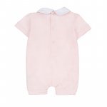 Pink Romper With Collar_8745
