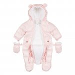 Pink Rosellina Padded Baby Gro_939