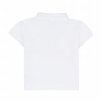 Weißes T-Shirt mit kurzen Ärmeln_5882
