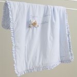 Manta de Cochecito Puccio en Jersey Azul_107