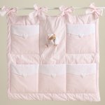 Puccio Hanging storage panel with pockets in pink
 (Colore: ROSA - Taglia: UNICA)