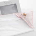 Puccio pink newborn bathrobe
 (Colore: ROSA - Taglia: UNICA)