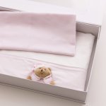 3 Piece Set- Puccio Pink Pram sheets
 (Colore: ROSA - Taglia: UNICA)