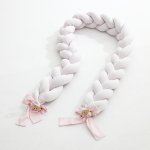 Reductor trenzado para cuna Puccio rosa_174