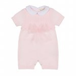 Romper w/pink bow_7930