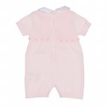 Romper w/pink bow_7931