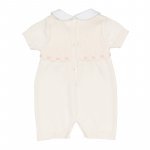 Romper w/pink bow_7929