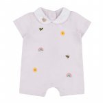 Romper with graphics and collar_12457