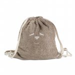 Sponge Backpack with Beige Towel_3005