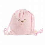 Rucksack aus Frottee mit rosa Handtuch
 (Farbe: ROSA - Größe: EINZIGARTIG)