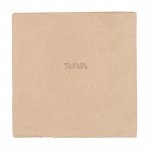 Set 2 Stück Musselin beige 120x120 cm_7320