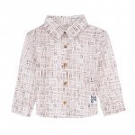 Shirt with geometric pattern
 (10 ANNI)