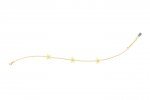 Silver Yellow Stars Bracelet
 (Colore: ARGENTO - Taglia: UNICA)