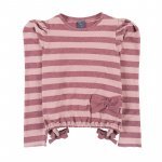 Striped Blouse with Elastic_1446