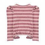 Striped Blouse with Elastic_1447