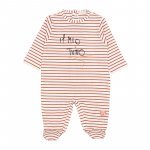 Striped Brown Babygro_5201