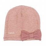 Striped Cap with Bow_1426