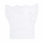 T-shirt bianca con frappe_8226