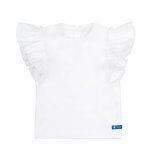 T-shirt bianca con frappe
 (06 MESI)