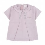 T-shirt con bottoncini davanti_11373