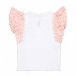 T-Shirt mit rosa Rüschen_8240
