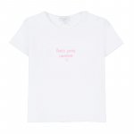 T-Shirt mit rosa Schrift_4378