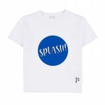 T-shirt con Splash Blu
 (Colore: BLU - Taglia: 09 MESI)