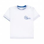 T-shirt con taschino bianco_7723