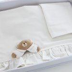 Tato set of 3 Cream Bed sheets_410