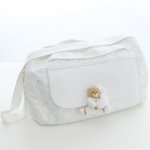 Tato fabric mum bag
 (Colore: PANNA - Taglia: UNICA)