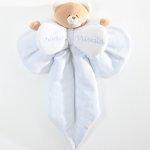 Tato newborn door bow light blue
 (Colore: AZZURRO - Taglia: UNICA)