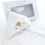 Tato newborn bathrobe cream colored
 (Colore: PANNA - Taglia: UNICA)