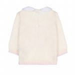 Tutina 2PZ  in rilo rosa con colletto_7514