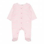 Tutina Rigata Aperta Davanti Rosa_5160