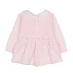 Two-piece babygro with pink bow_7925
