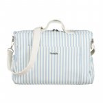 Walking bag in light blue canvas_9200