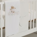 White Baby Carriage Dadini Blanket
 (Colore: BIANCO - Taglia: UNICA)