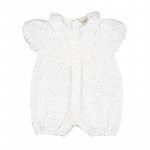 White babygro with bow
 (01 MESE)