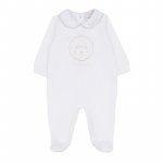 White babygrow with collar_8700