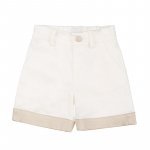White Bermuda shorts
 (03 MESI)