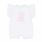 White Jersey Romper with Teddy_5332