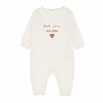White Knitted Babygro_4330