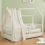 White Montessori bed_7555