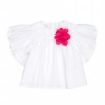 White poplin blouse
 (06 MESI)