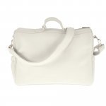 White Quilted Walking Bag_843