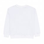 White sweatshirt with Long Sleeve
 (XS)