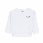 White Sweatshirt with Long Sleeve
 (10 ANNI)
